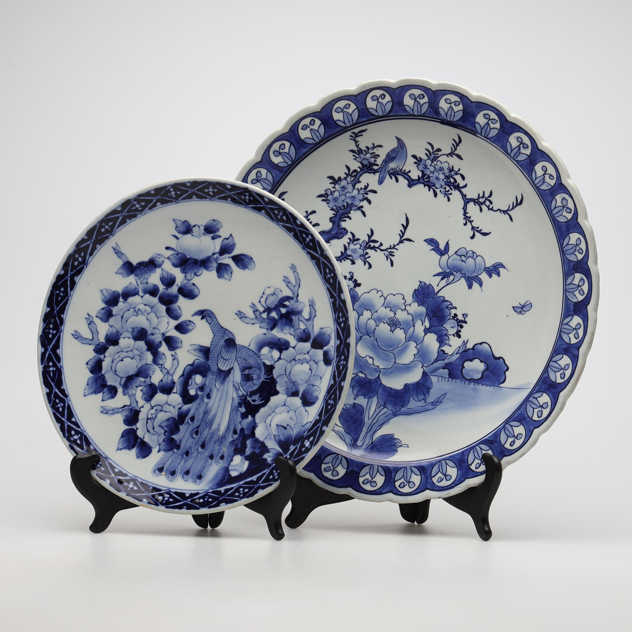 FAT, 2 pieces, ceramic, China.