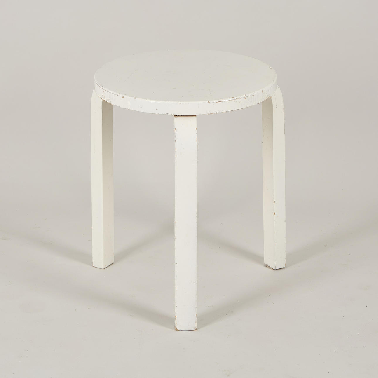 ALVAR AALTO. A model 60 stool, mid 20th century.