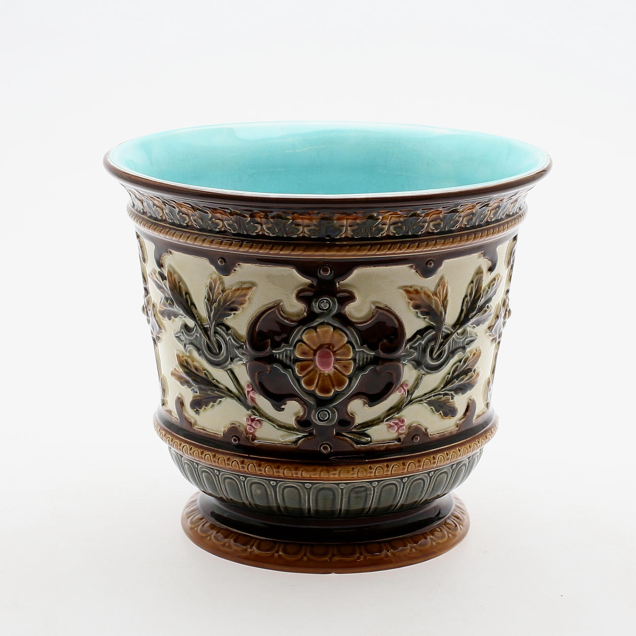 KRUKA, majolika, Rörstrand, omkring år 1900.