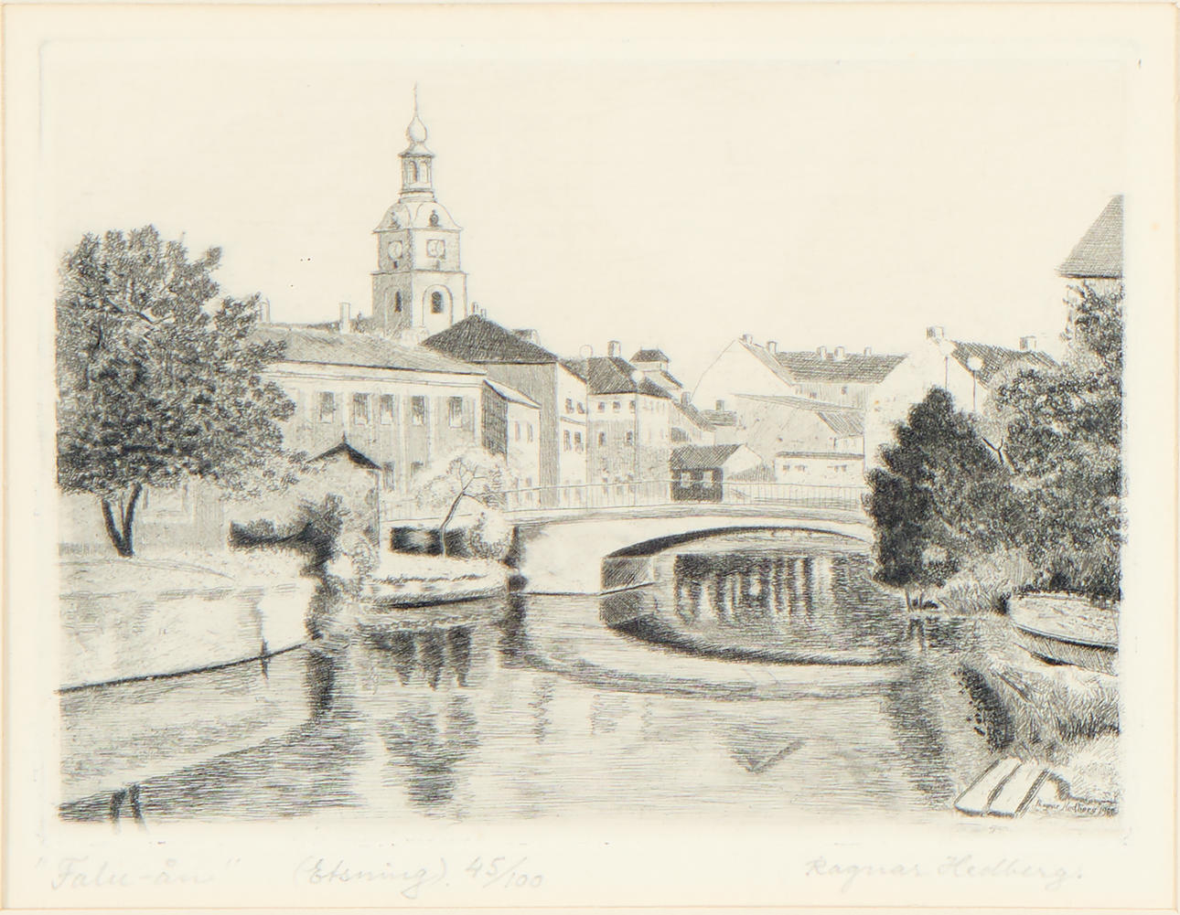 RAGNAR HEDBERG. “Falu River”.