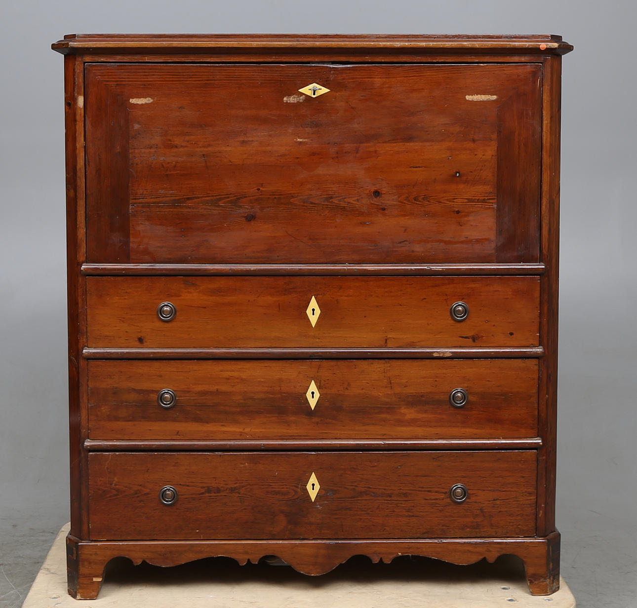 SEKRETÄR, 1800-1900-tal. fur.