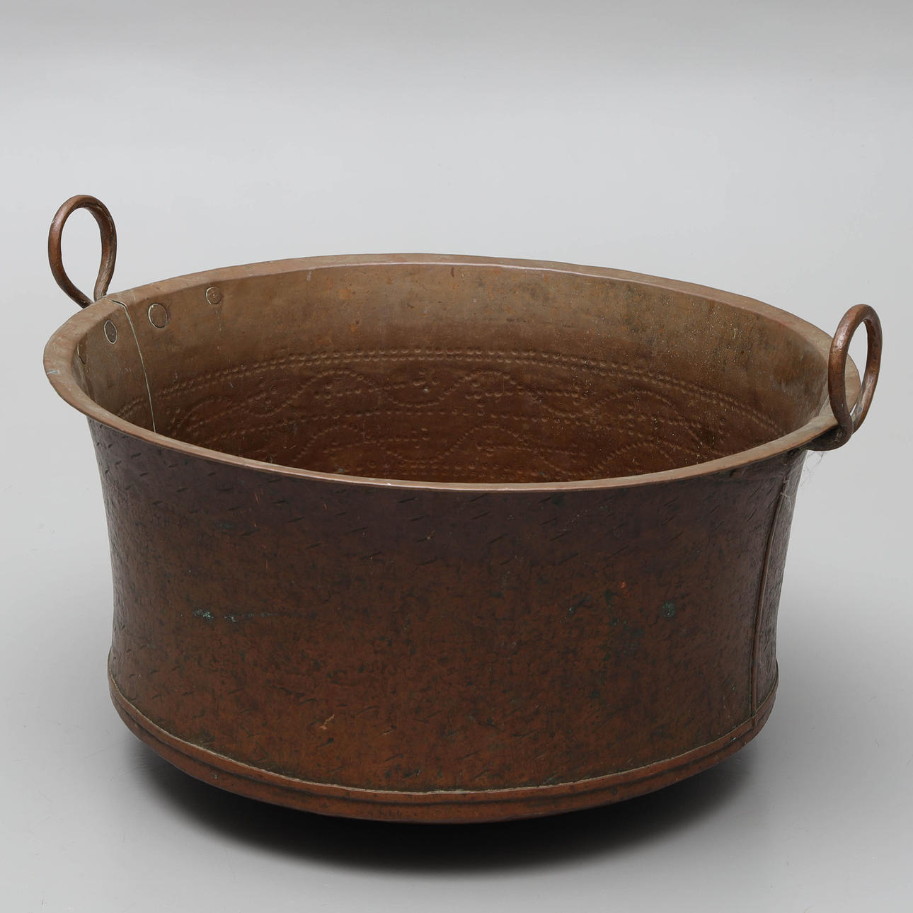 KOPPARKITTEL, diameter 72 cm, 1900-talets början.