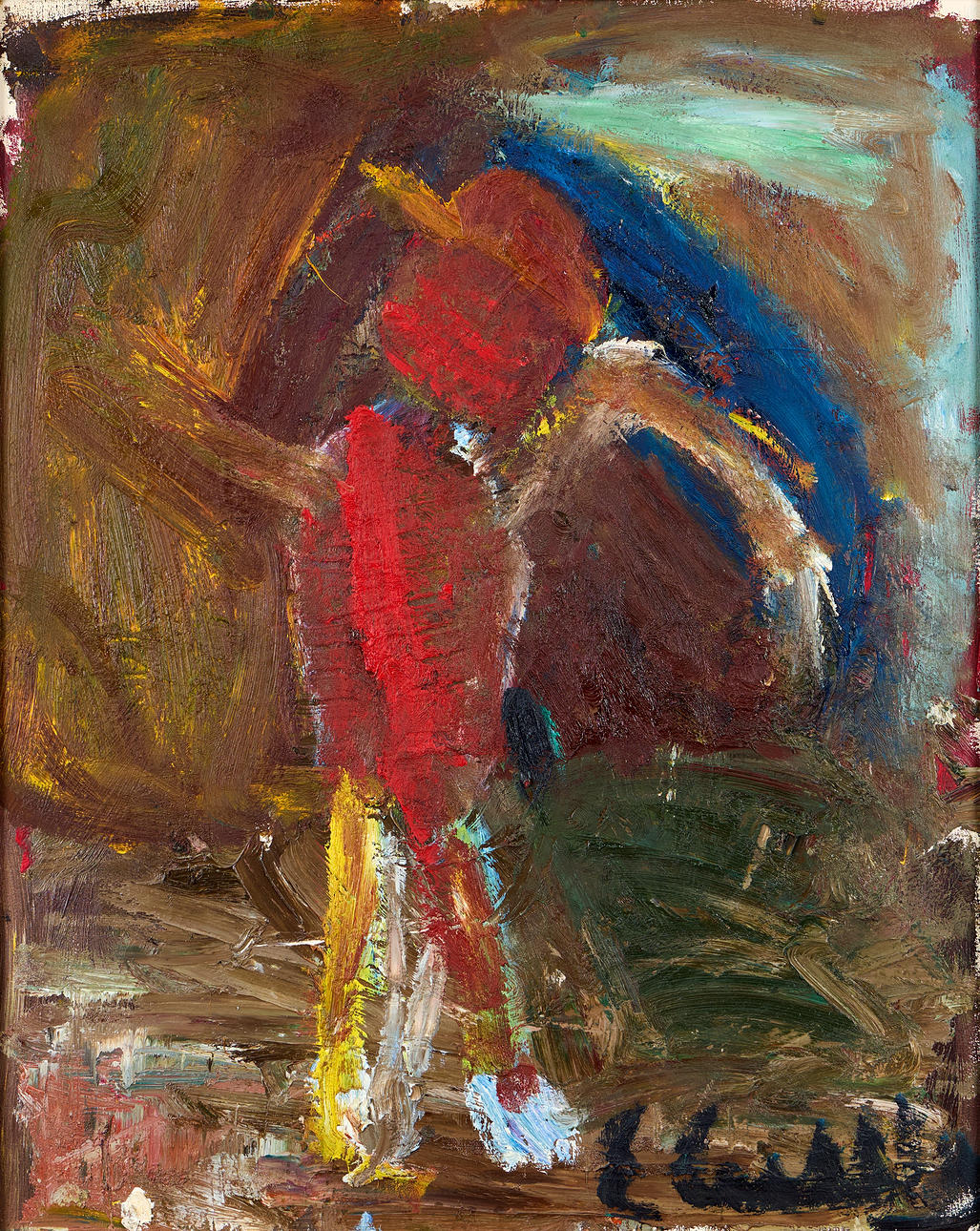 ERLAND CULLBERG. Composition with figure.