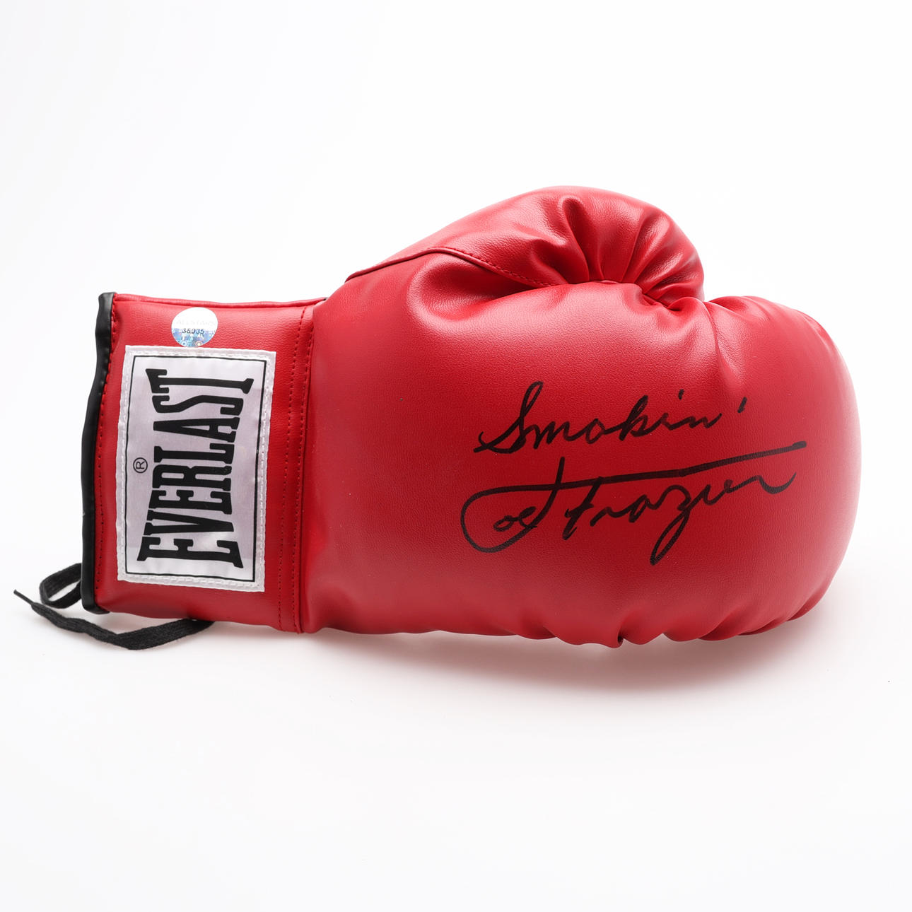 AUTOGRAF. JOE FRAZIER (1944 - 2011) VÄRLDSMÄSTARE 1986-1990 OCH 1996 ...