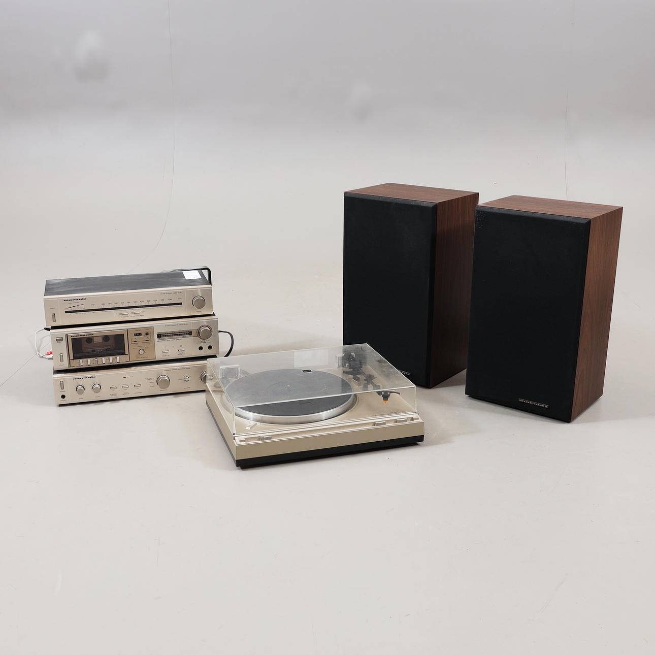 STEREO SYSTEM, Marantz, 1970s.