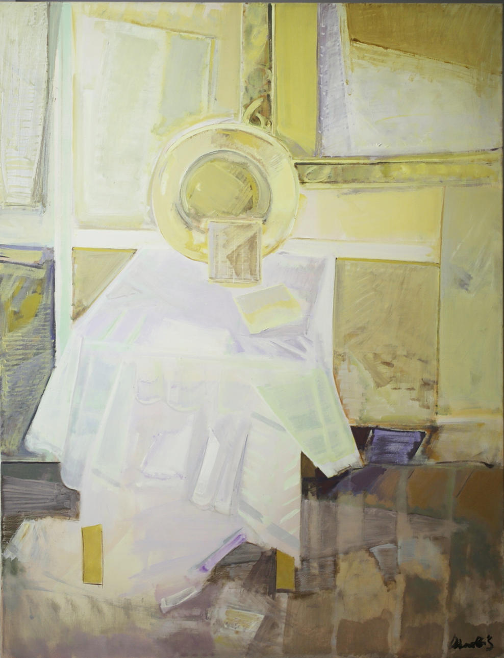 BRUNO MERBITZ, PROF. (1918 BERLIN 1997). abstrakt sammansättning.