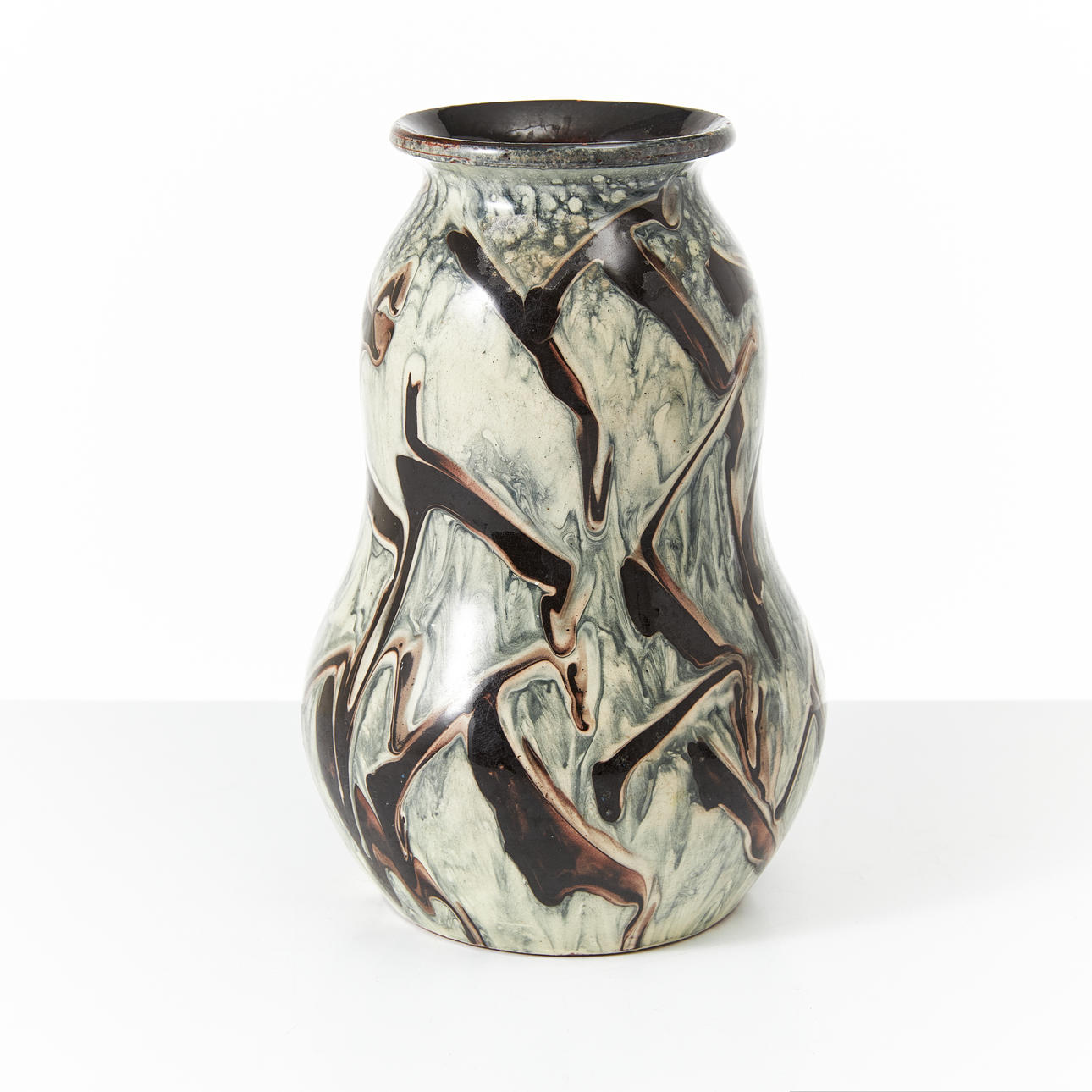 Vase, Uppsala-Ekeby, stoneware.