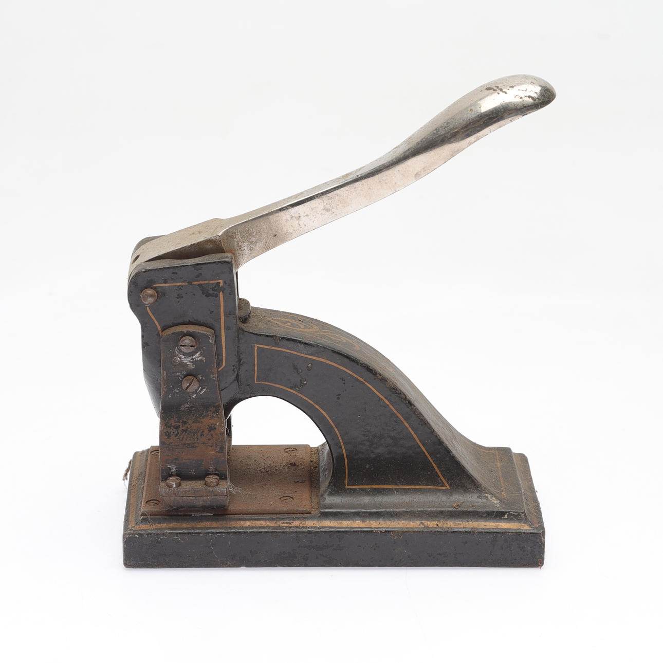 PRÄGEGERÄT, METALL, „STAL“, 18./20. Jahrhundert.