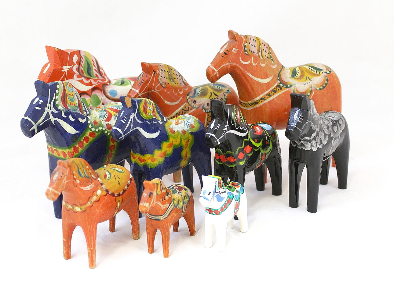 DALARHÄSTAR, 10 st.