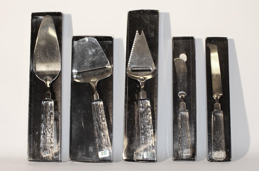 LINDSHAMMAR, Bestick 5 delar, Disigne Christer Sjögren.