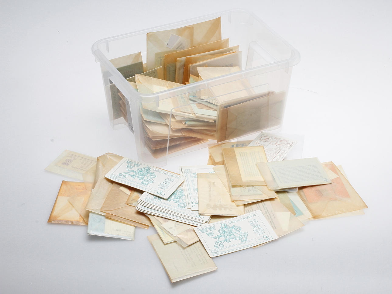 HÄFTEN, ostämplade, Sverige, 1900-tal.