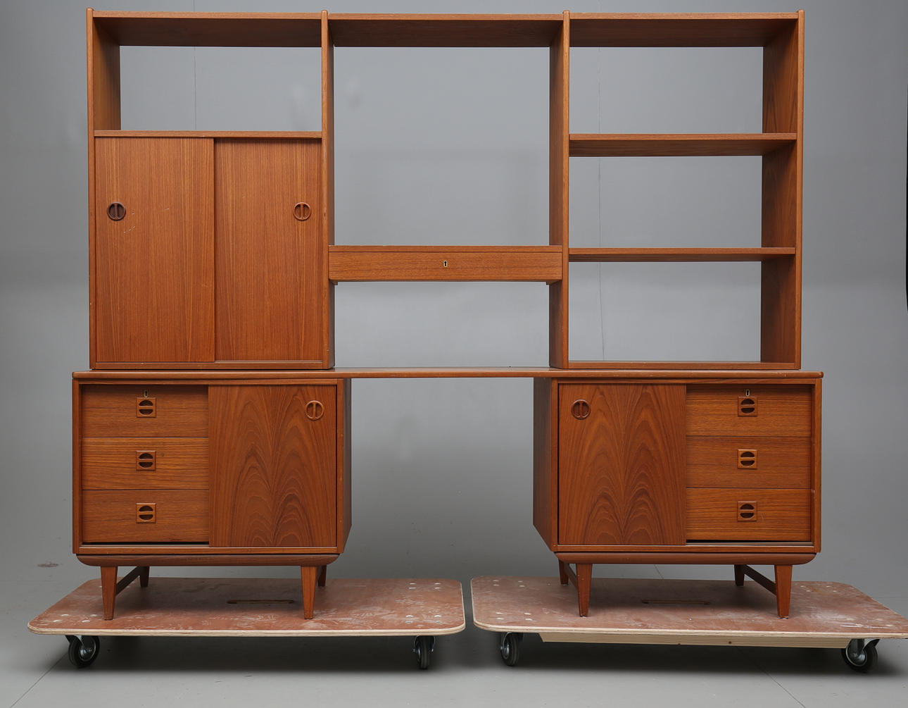 HYLLSYSTEM, Plyfa Möbler, Danmark, 1900-talets mitt.