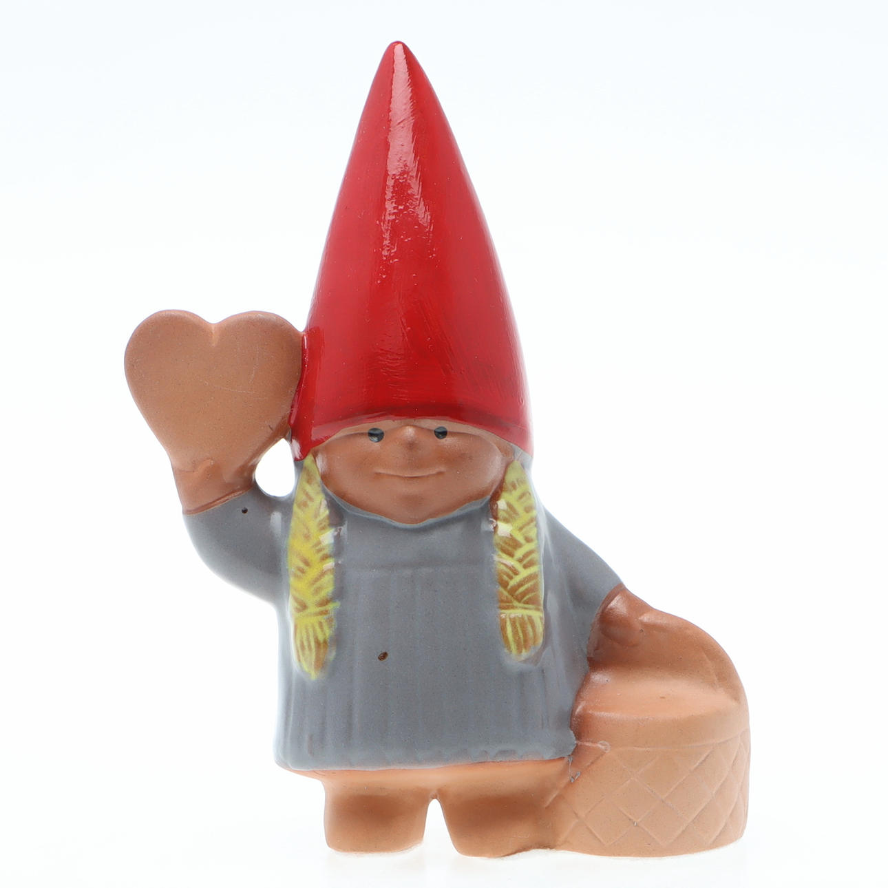 LISA LARSON. figurin, tomteflicka, Gustavsberg, signerad.