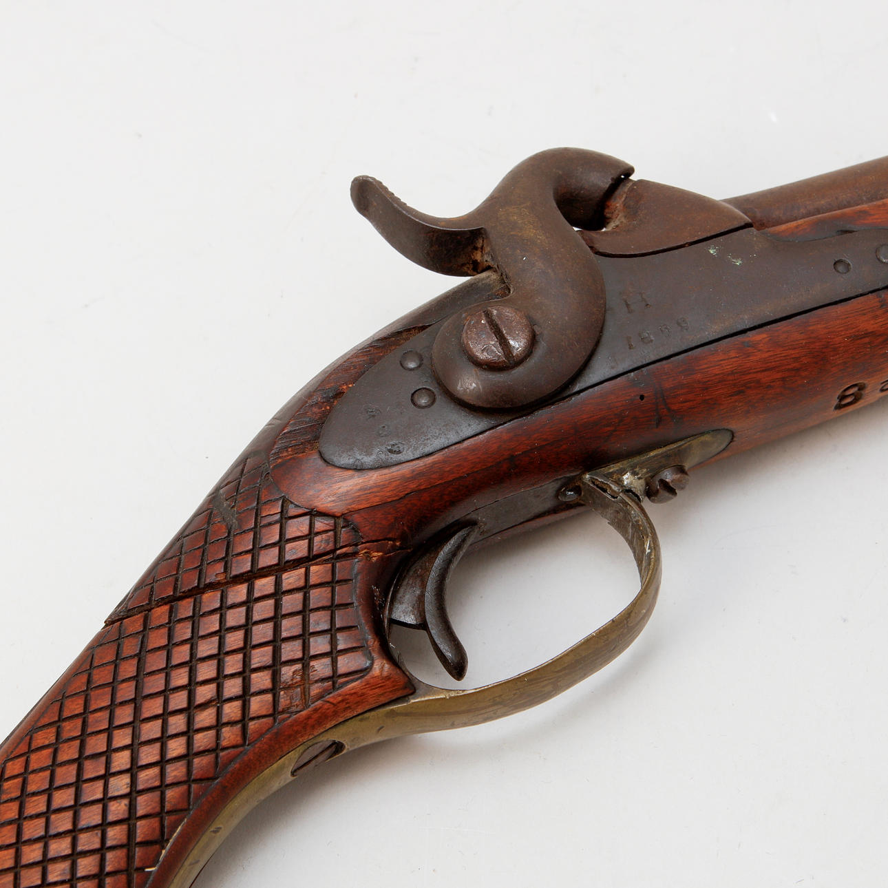 SLAG LOCK PISTOL, Husqvarna, m/1850. Weapons & Militaria - Guns ...