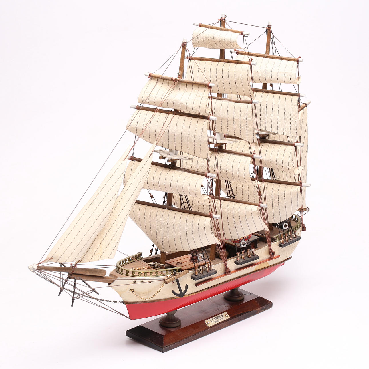 SHIP MODEL. “Clipper Siglo XIX”, 20th century.