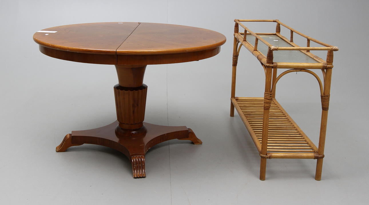 PELARBORD, 1940-tal, samt BLOMSTERBORD.