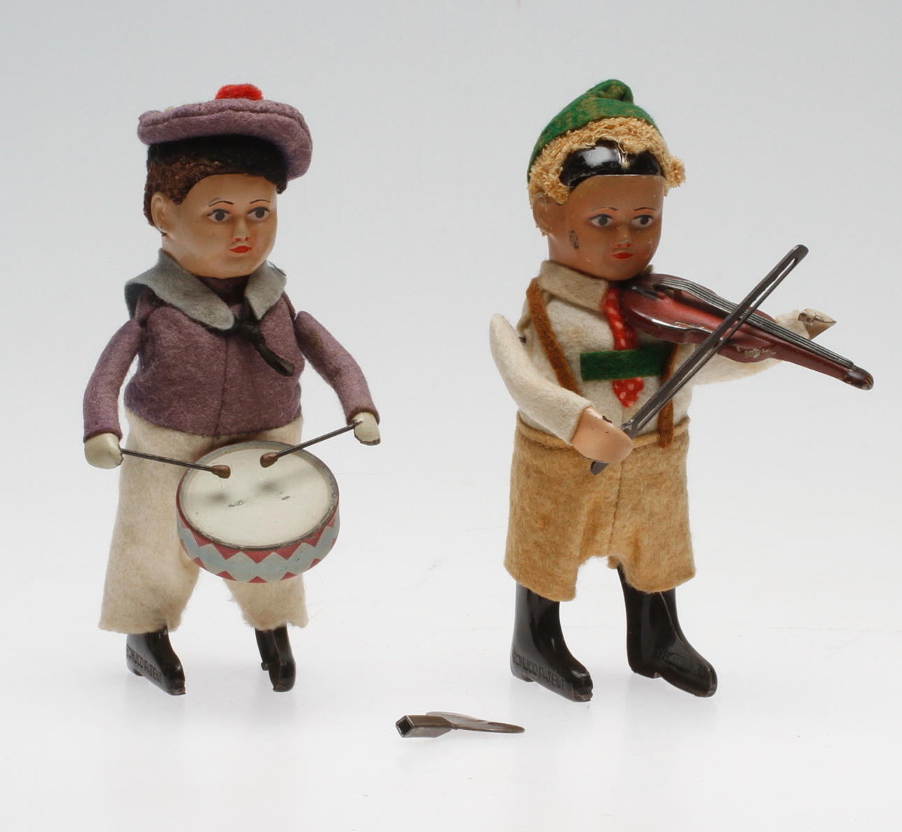 LEKSAKER, 2 st, Schuco, Patent, Tyskland, 1900-talets första hälft.