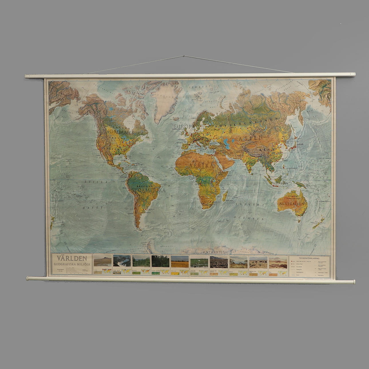 WORLD MAP, General Staff Lithographic Institution, 1978. Books, Maps ...