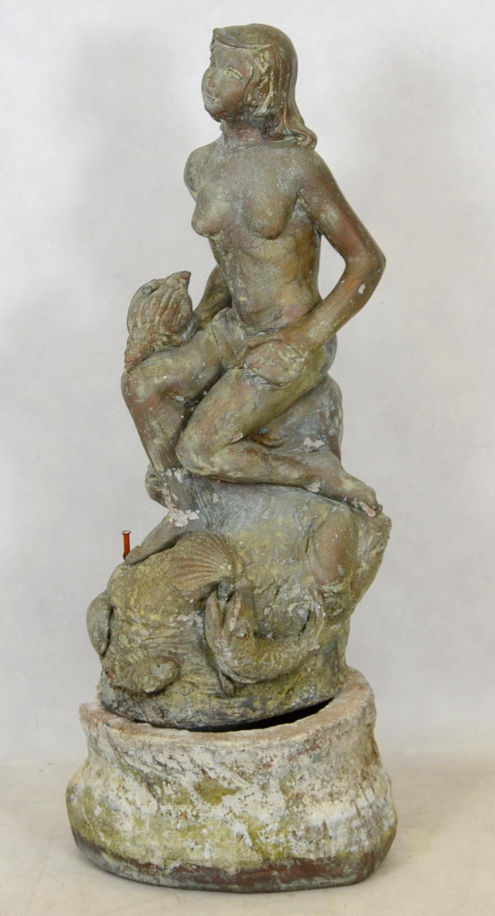 GINO MANCA. Trädgårdsfontän, för Bertils konststen.