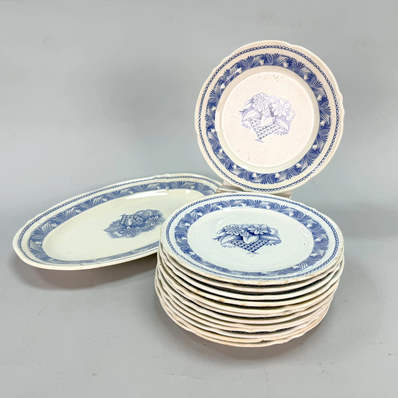 ASSIETTER - 14 st ”Astrid” Gefle.