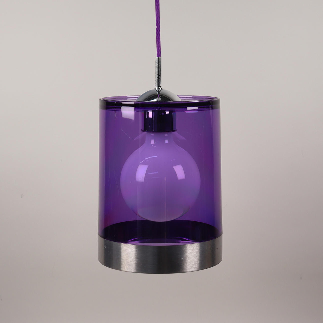 LÁMPARA COLGANTE, «New York Pendulum», Halo Tech.