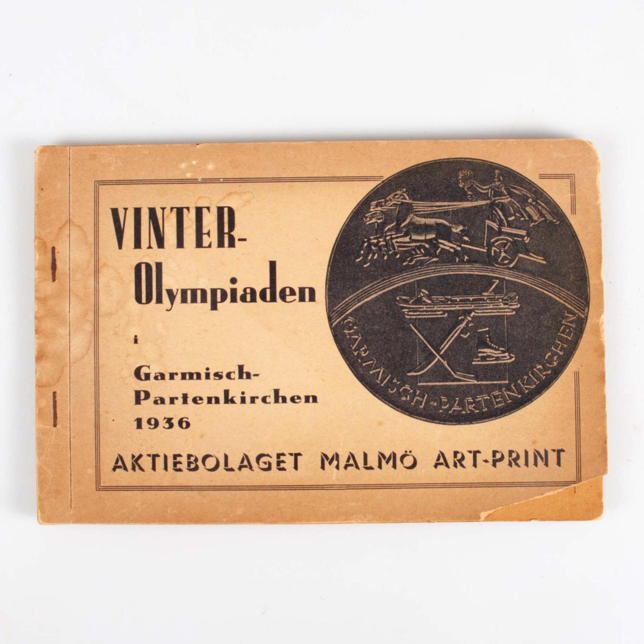1936 WINTER OLYMPICS IN GARMISCH-PARTENKIRCHEN.