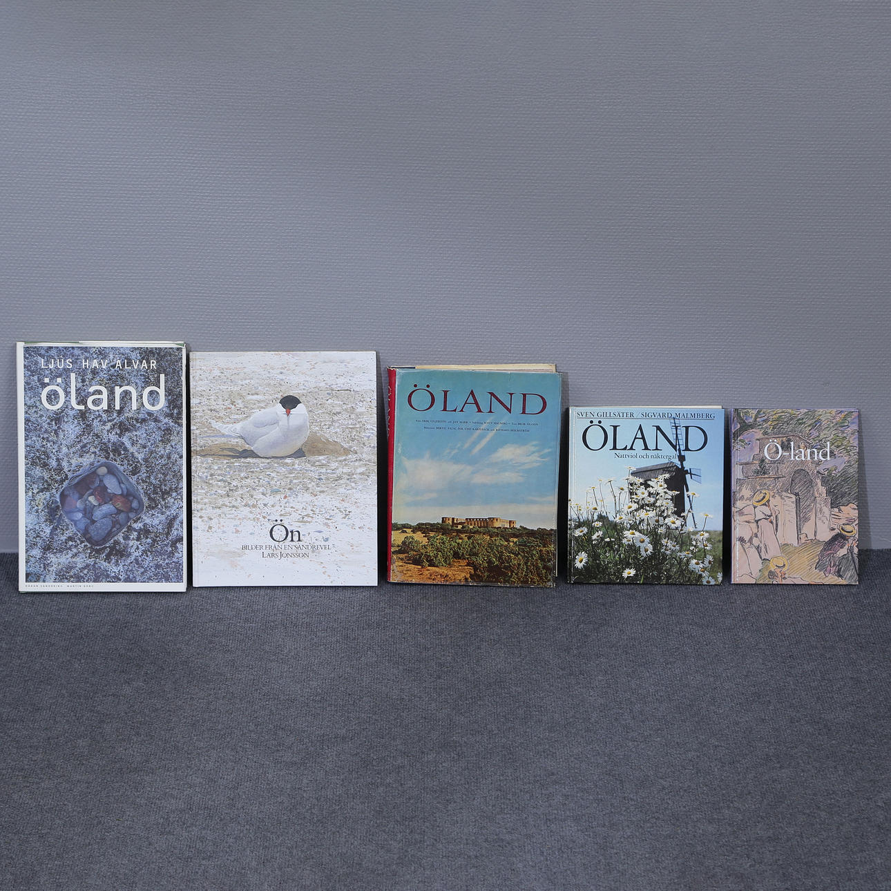5 BOOKS ABOUT ÖLAND.