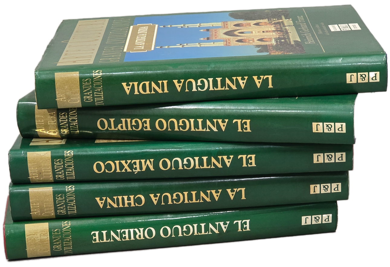 COLLECTION OF FIVE ENCYCLOPEDIA BOOKS. Books, Maps & Manuscripts ...