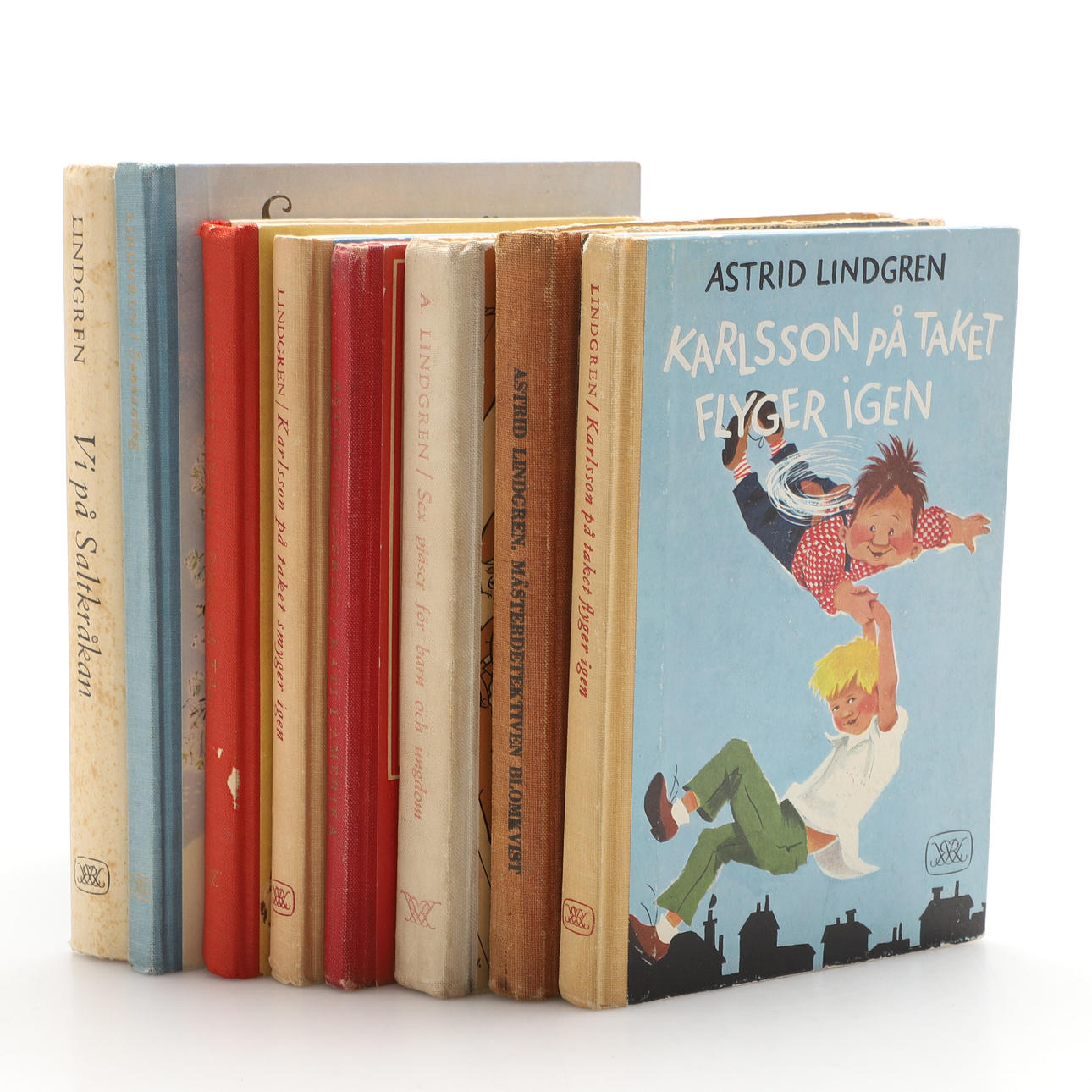 ASTRID LINDGREN, 8 books.