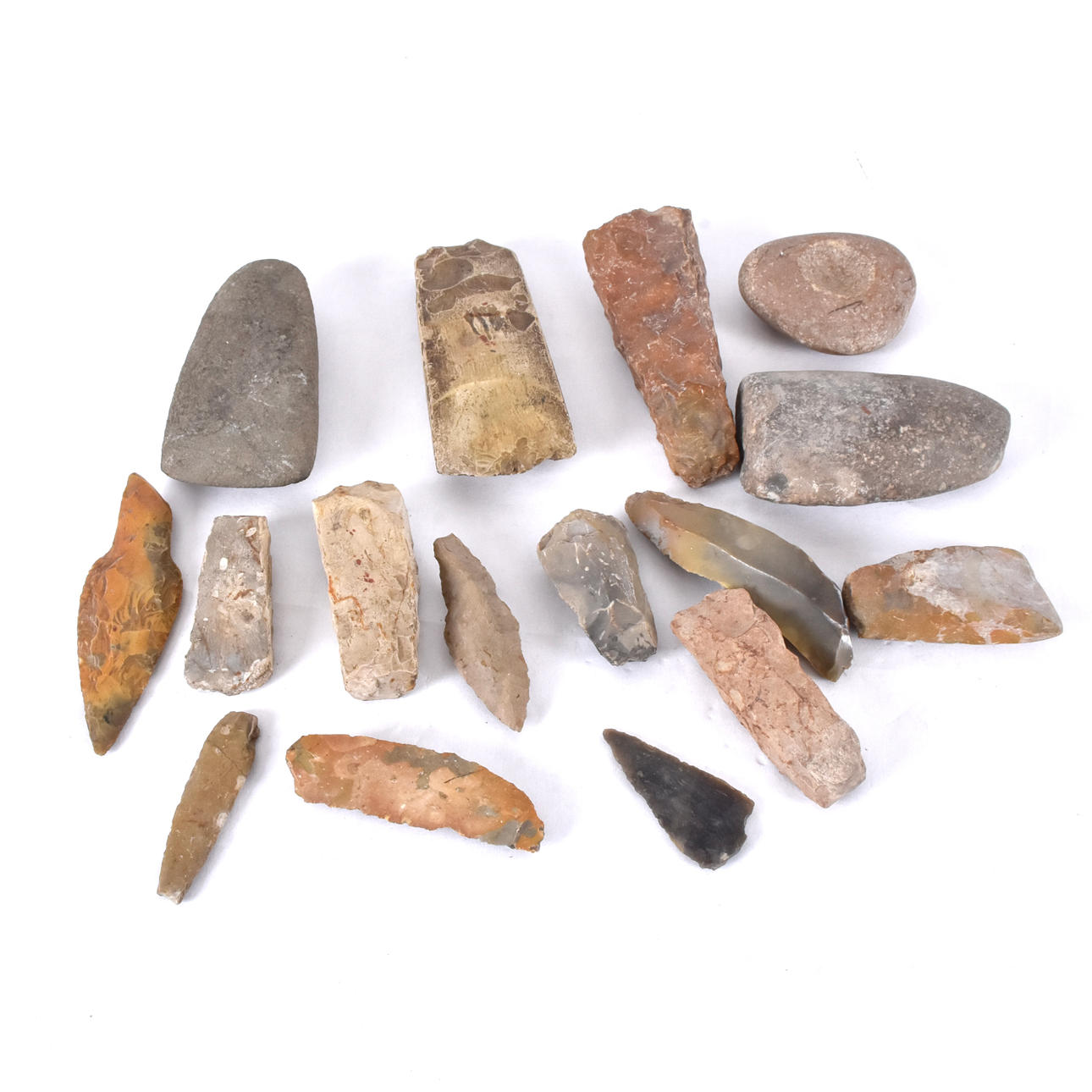 LOTE DE OBJETOS DE PIEDRA, NEOLÍTICO.