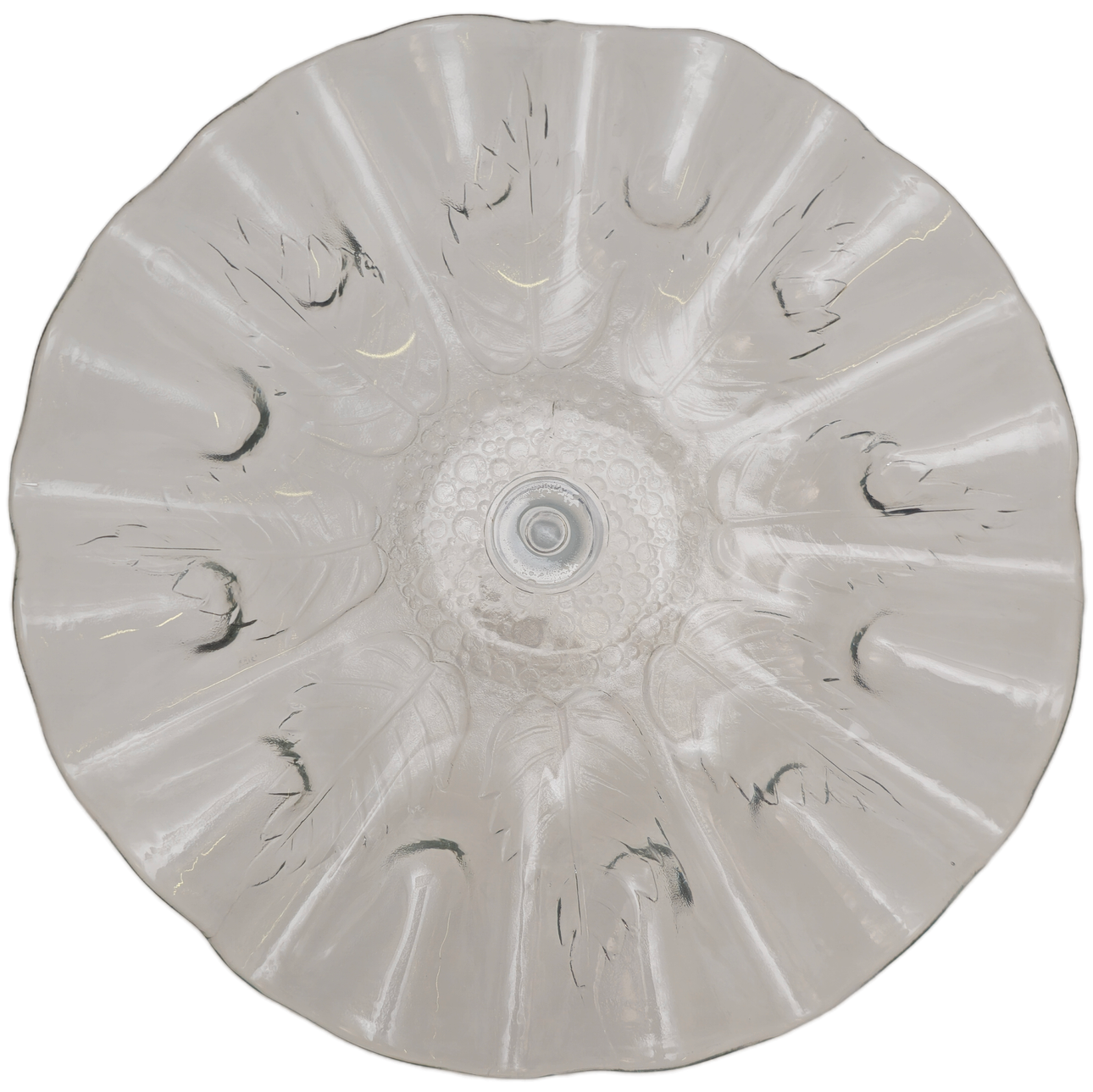 CENTER I GENNEMSIGTIGT GLAS.