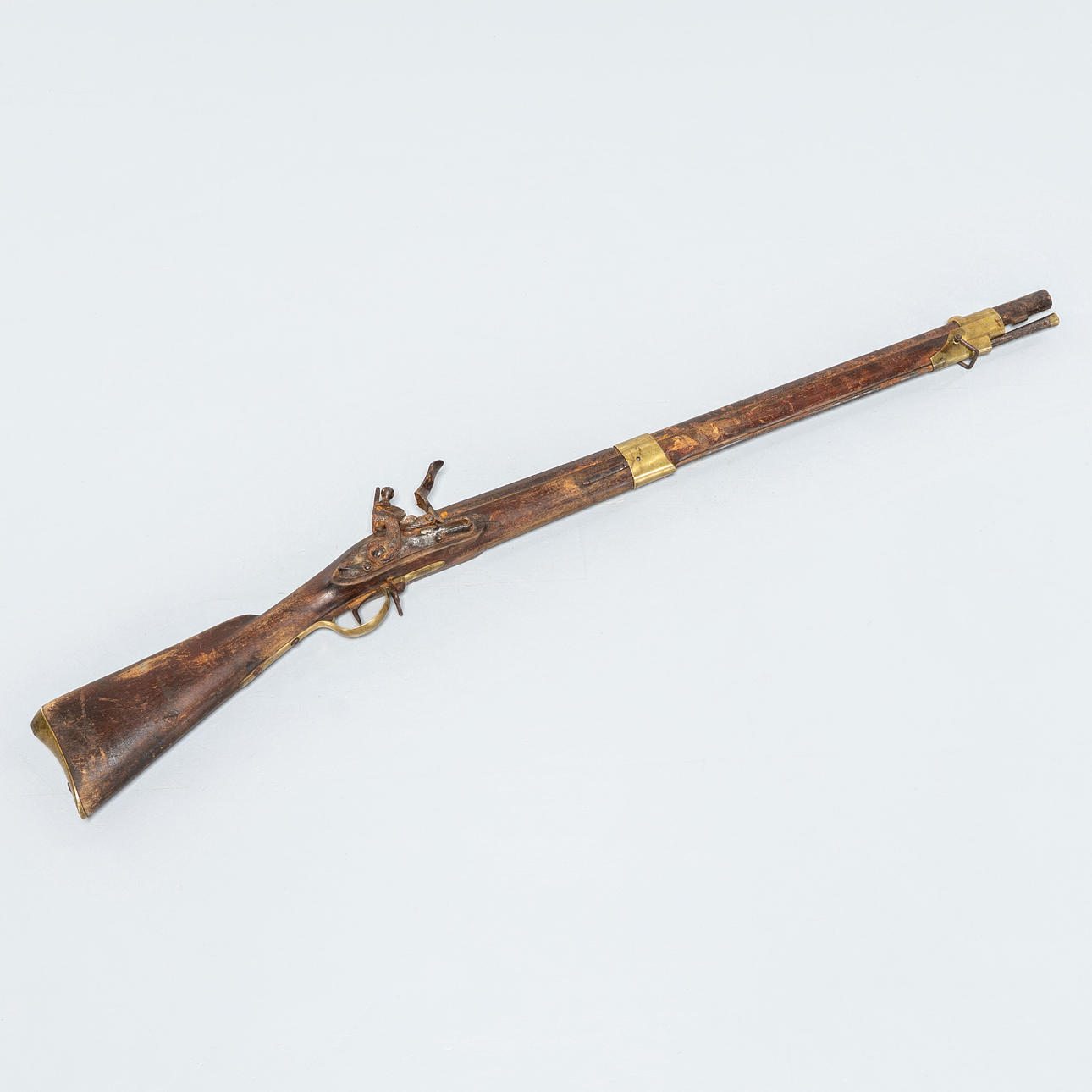 A FLINTLOCK RIFLE, M/1815, Sweden, first half of the 19th century ...