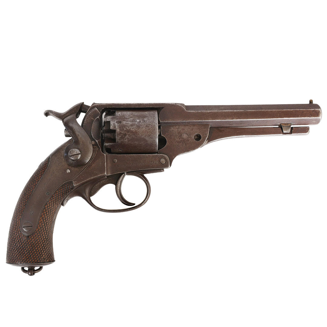 EARLY KERR'S PATENT 5 SHOT REVOLVER. Weapons & Militaria - Guns ...