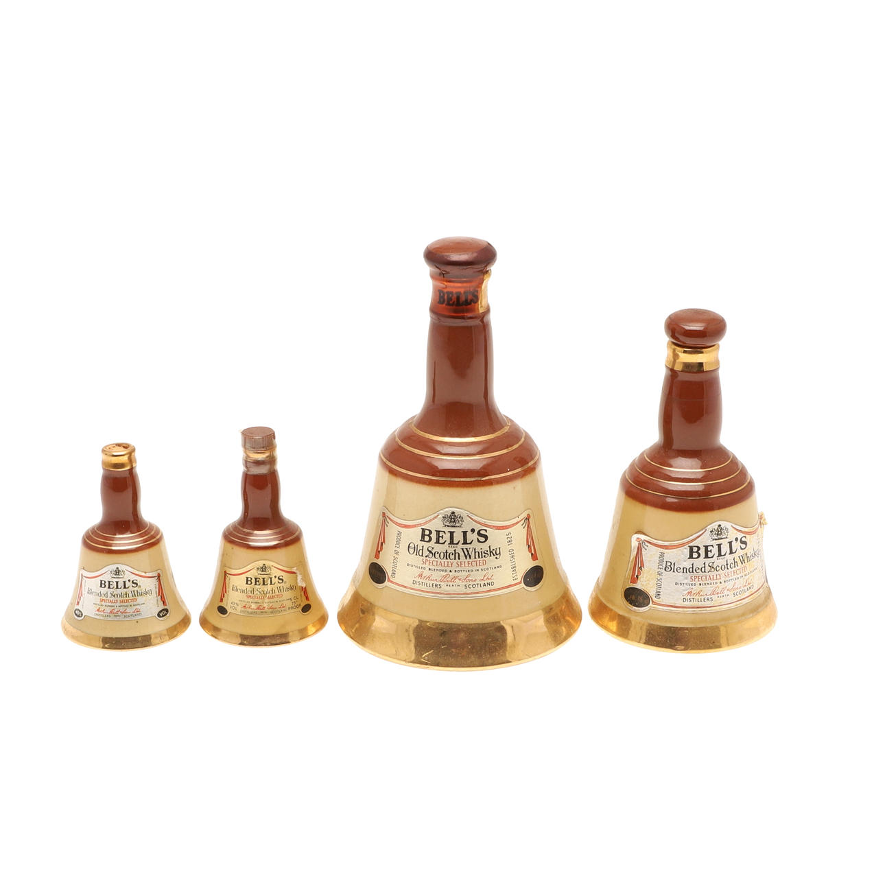 FIRE FLASKER BELL'S SCOTCH WHISKY.