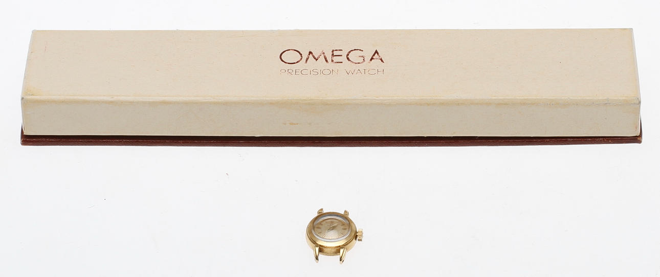 DAMARMBANDSUR,, Omega, 18k guld.