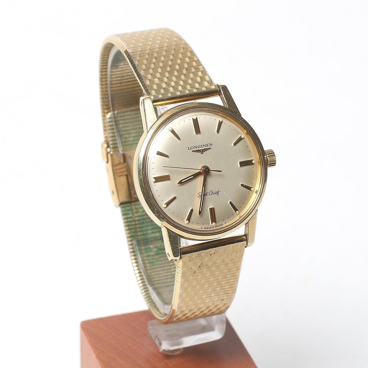 ARMBANDSUR, stål, "Sport Chief", LONGINES, 1960-tal.