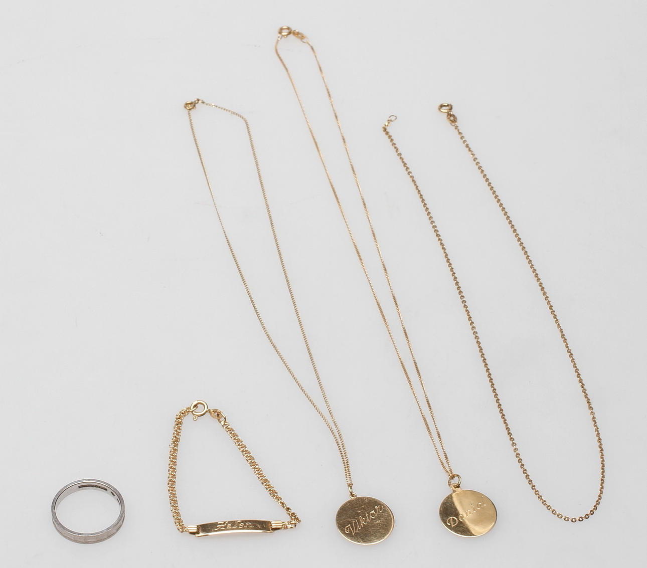 GULDSMYCKEN, 18k guld, vikt ca 16.7 gr.