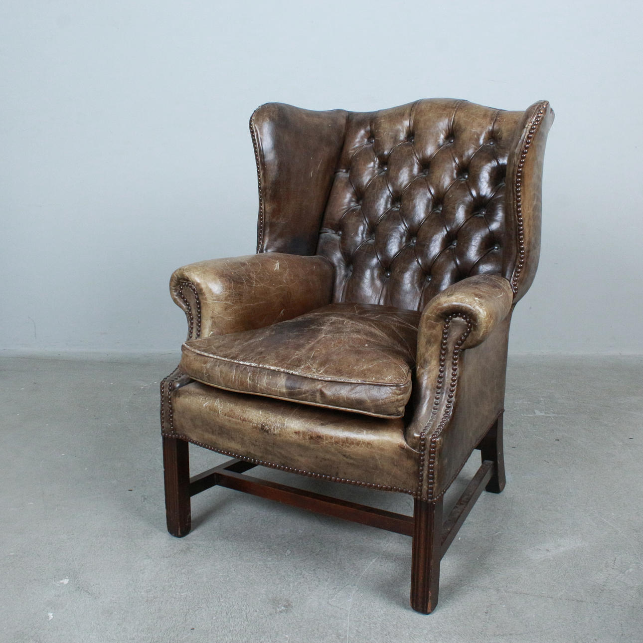 Chesterfield Wink nahkatuoli.