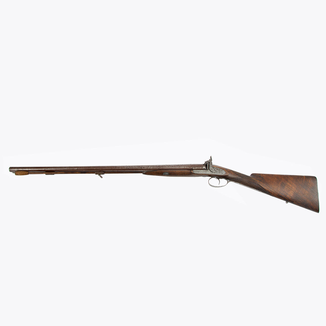 HUNTING RIFLE, double-barreled.