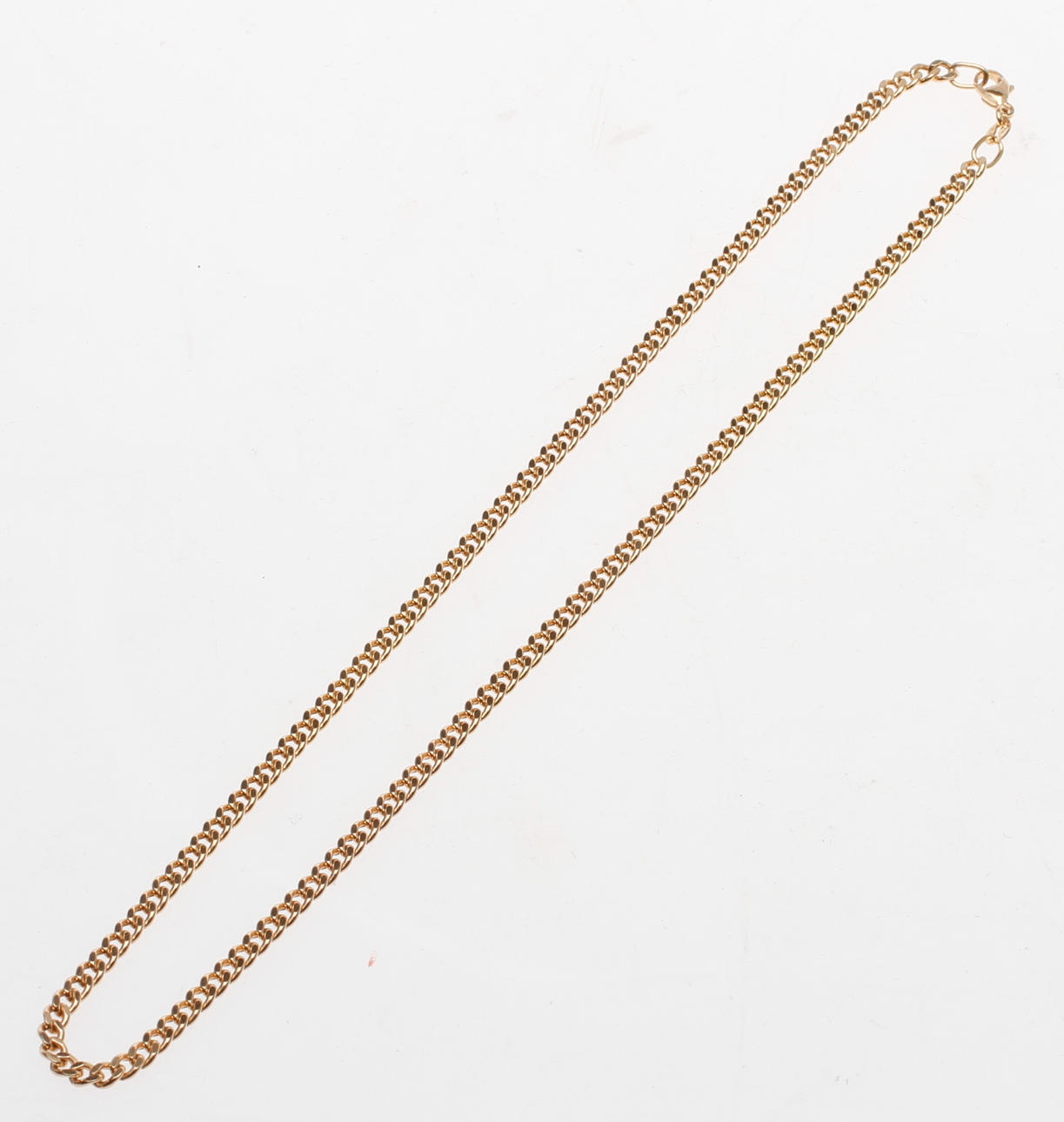 KEDJA, 18k guld, vikt ca 8,5 gram.