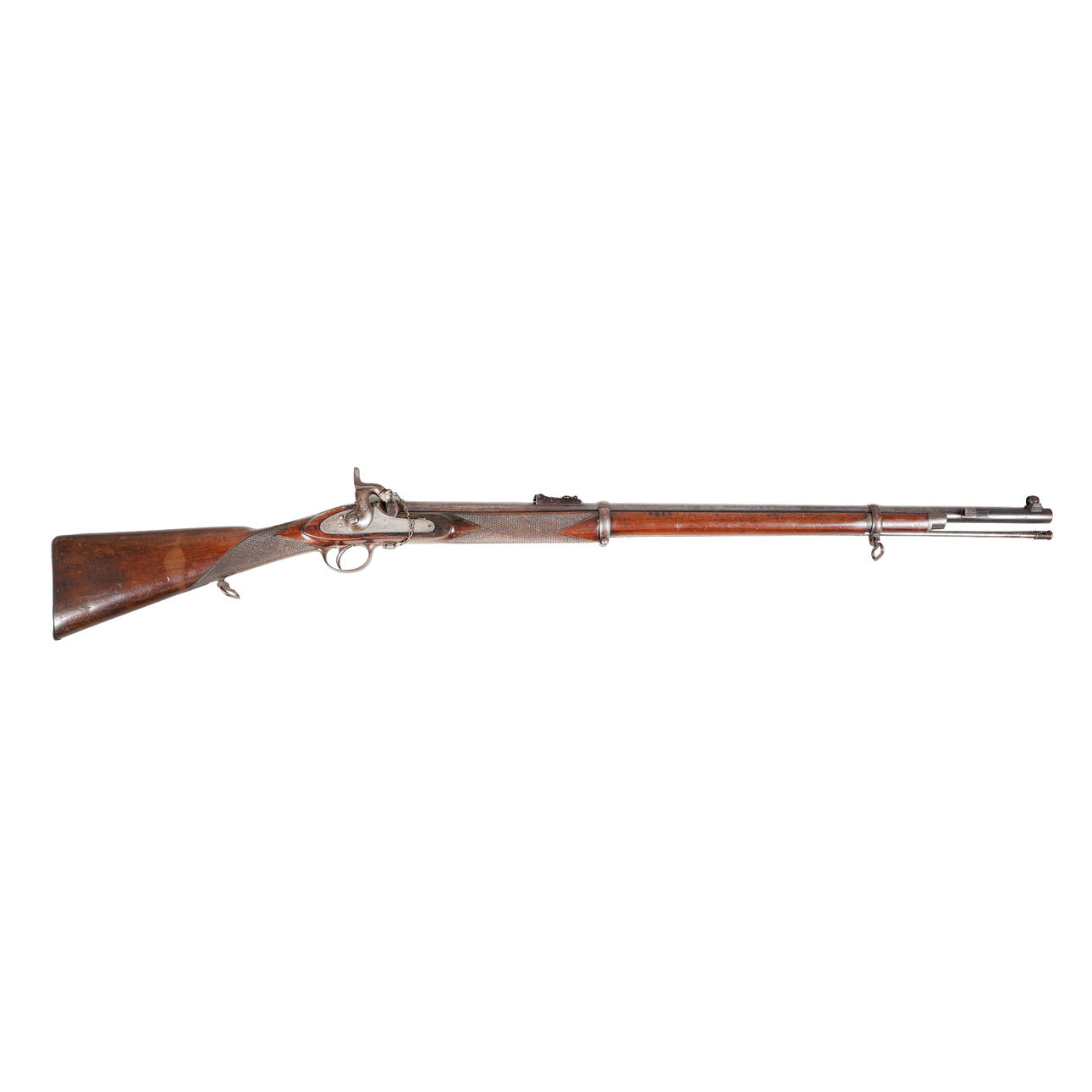 LANCASTER .577 OVAL BORE PERCUSSION VOL. RIFLE. Weapons & Militaria ...
