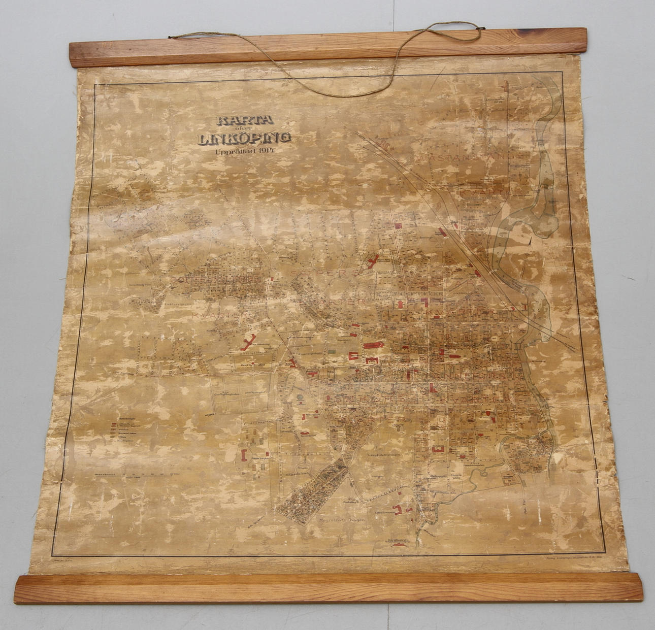 KARTA, Linköping 1914.