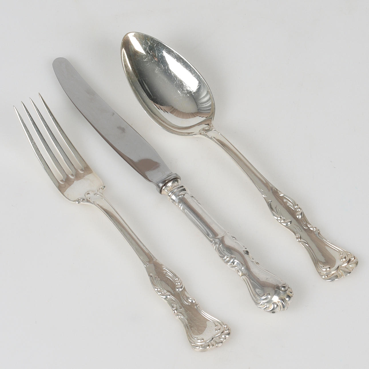 BESTICK, silver, modell "Olga", GAB, 1966.