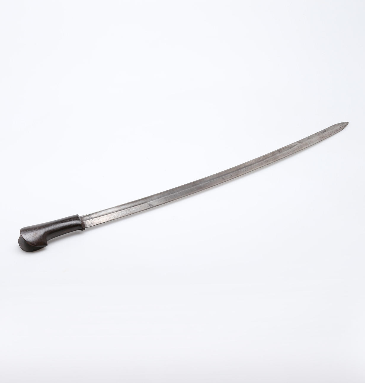 SABELKLINGA, med handtag, 1800-tal.