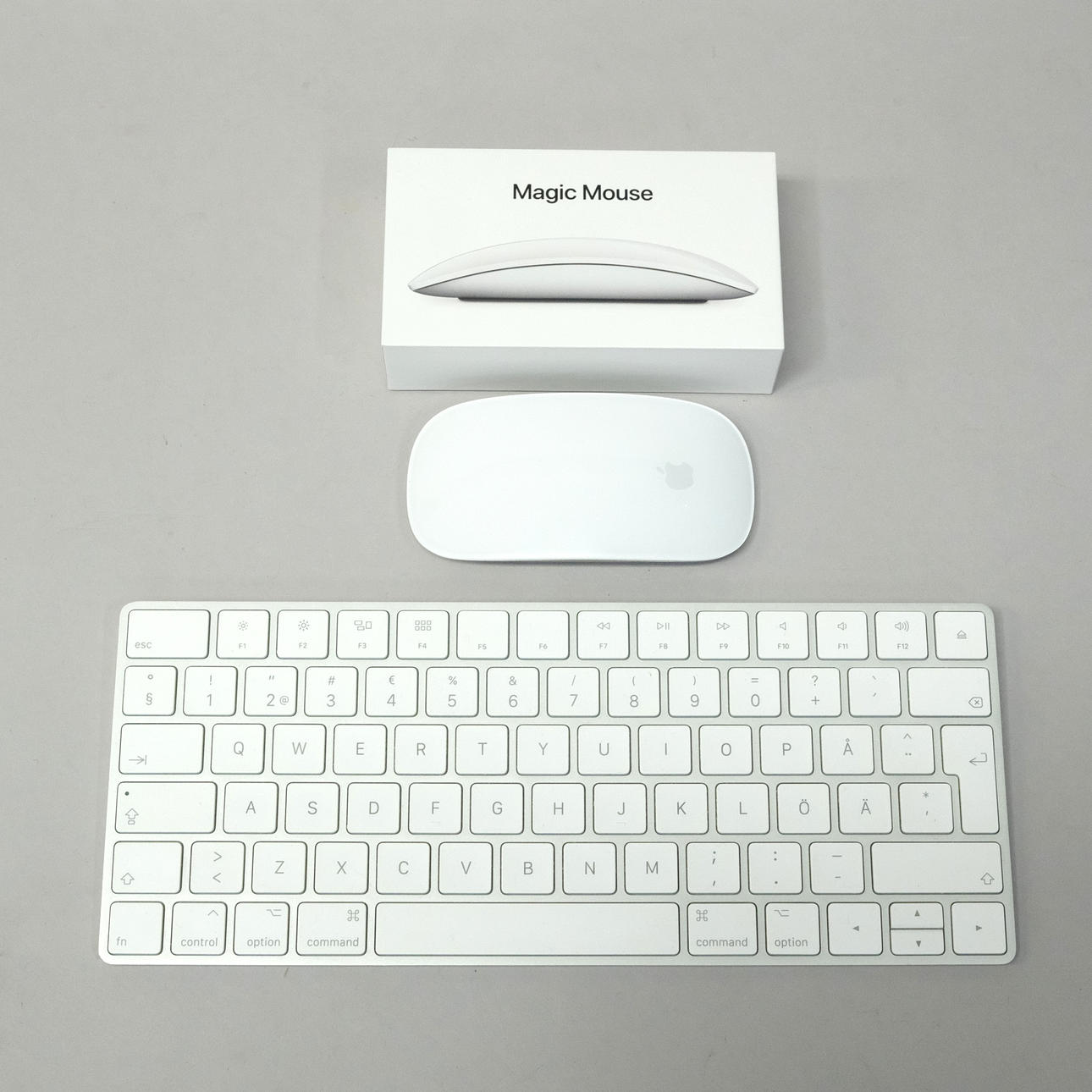 MANZANA. TECLADO Y RATÓN.