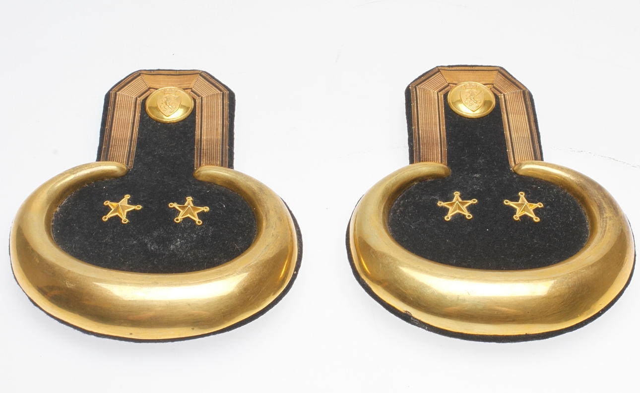 EPÅLETTER, ett par, Sverige, 1900-tal.