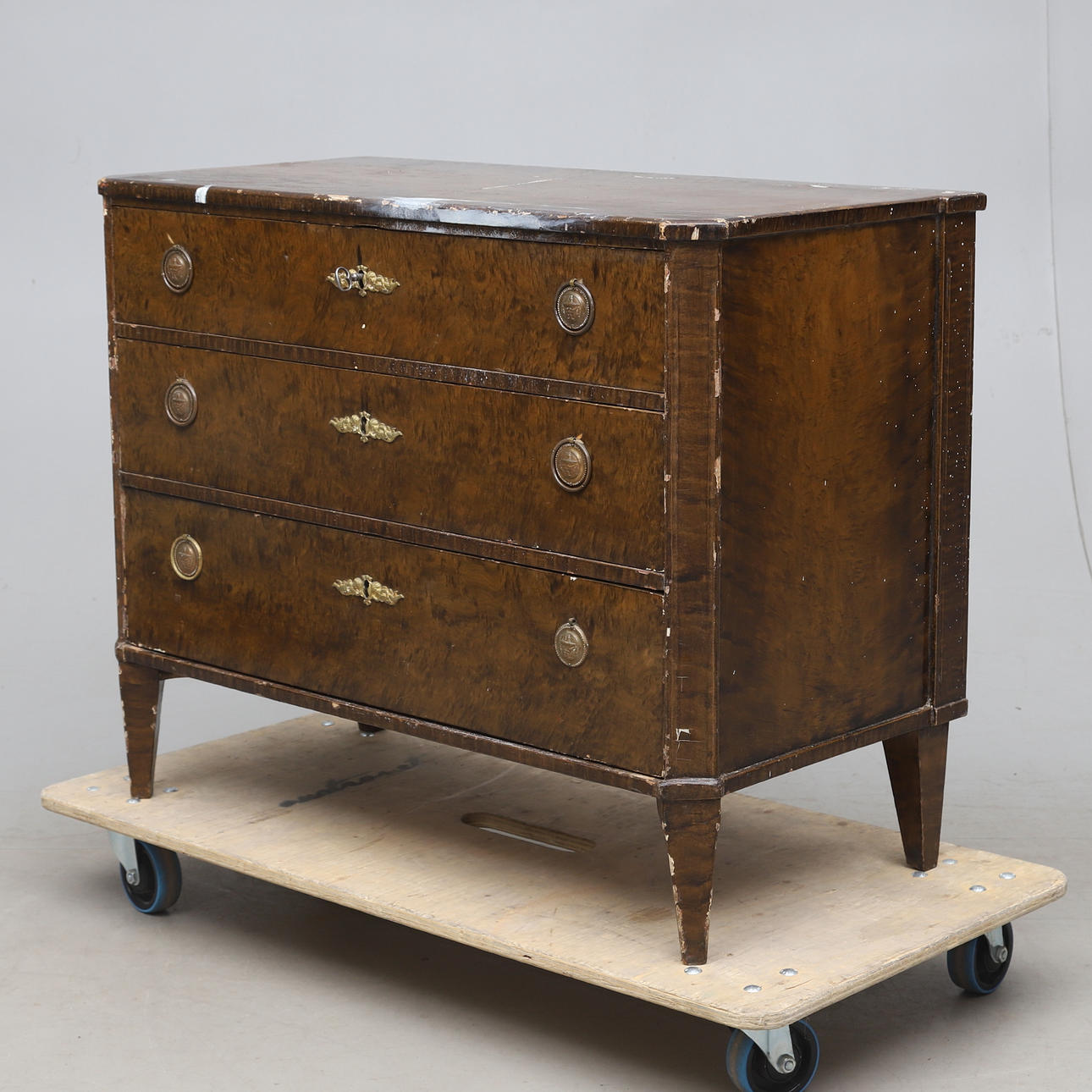 BYRÅ, sengustaviansk, 1800-tal.