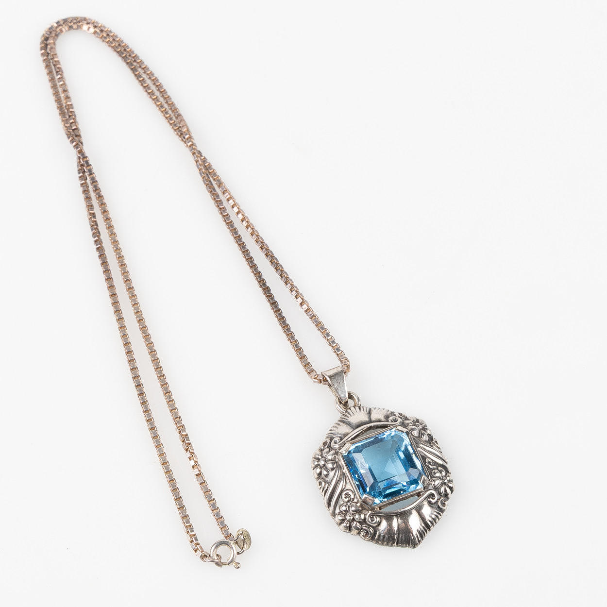 PER EMILSON. A silver pendant, Laholm 1948.