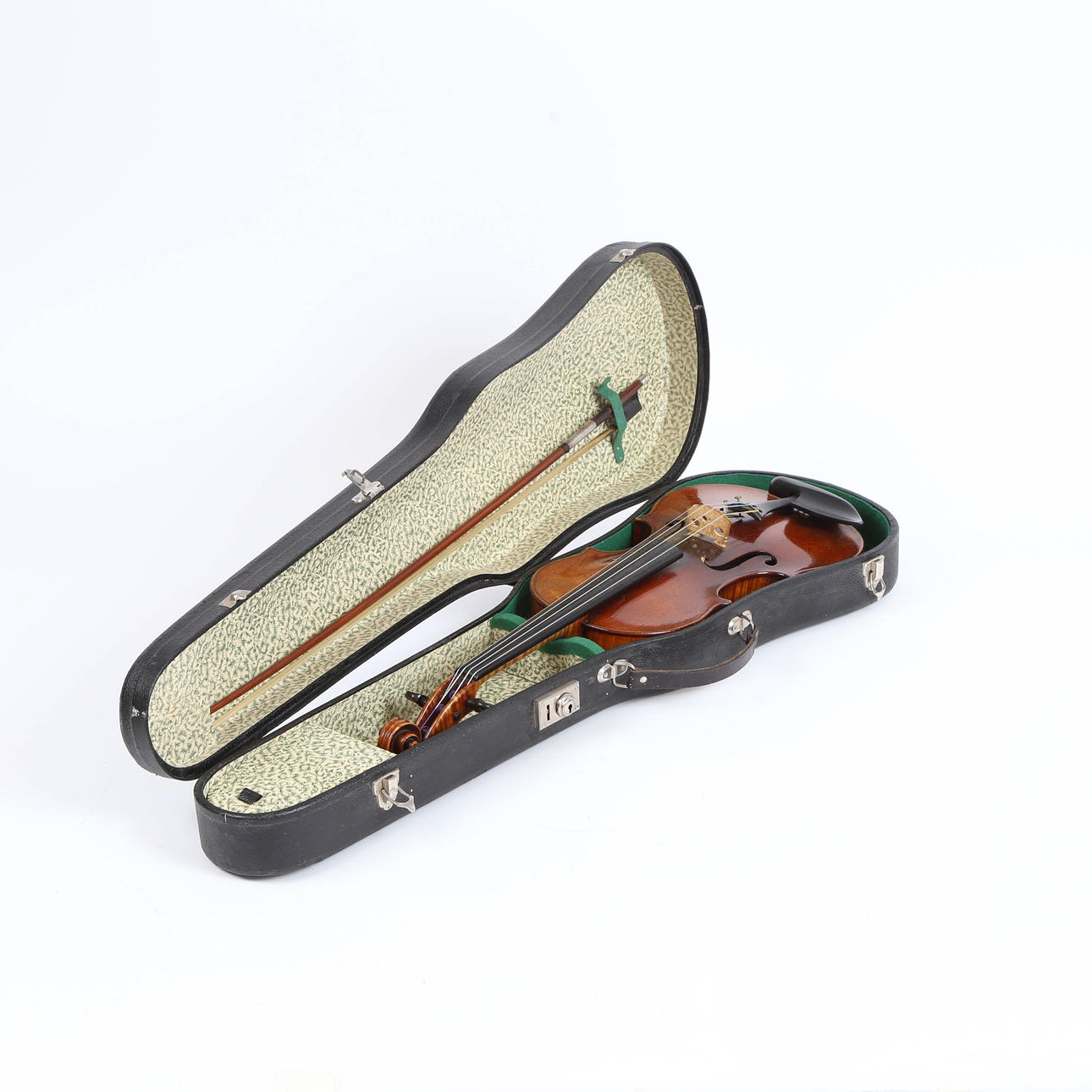 FRANCESCO RUGGIERI. EFTER. 4/4 violin, 1800-tallet.