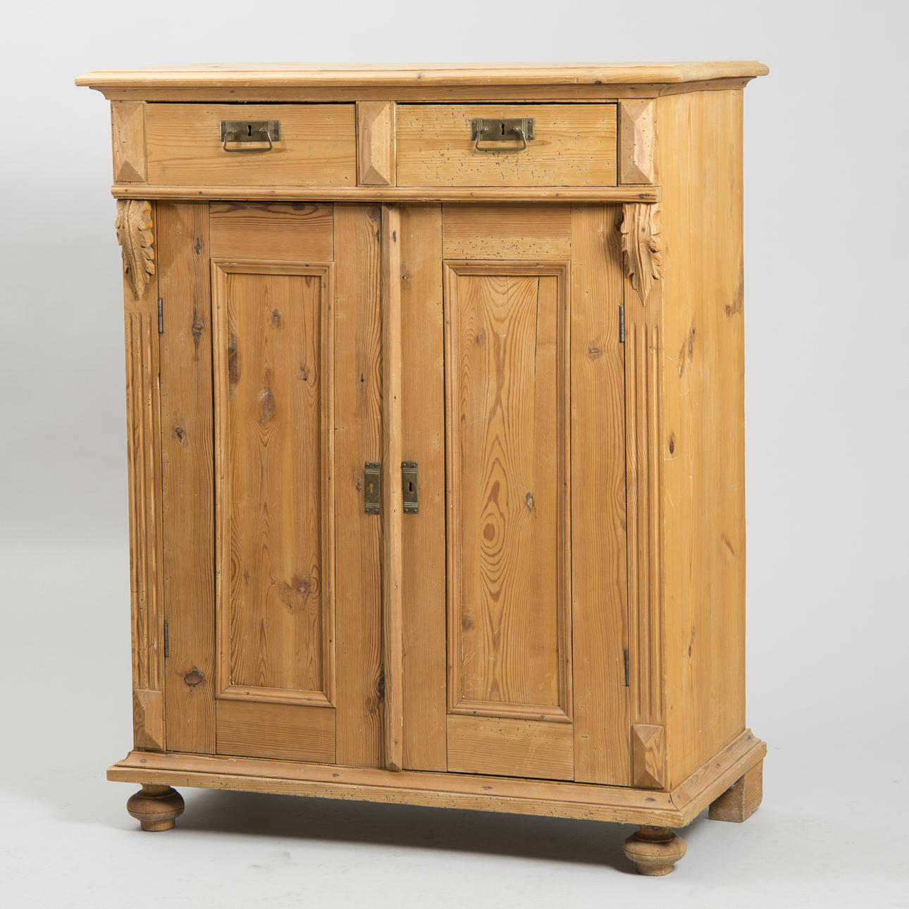 SKÅP MED LÅDOR, fur, tidigt 1900-tal.